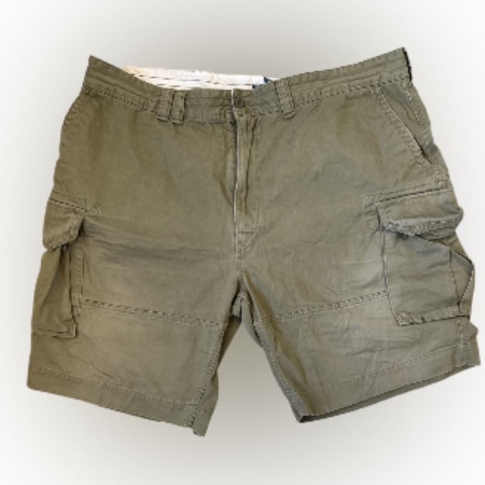 Polo Ralph Lauren 52B 52 Big Man's Olive Camo Cargo Shorts  52B 52 Big Man's